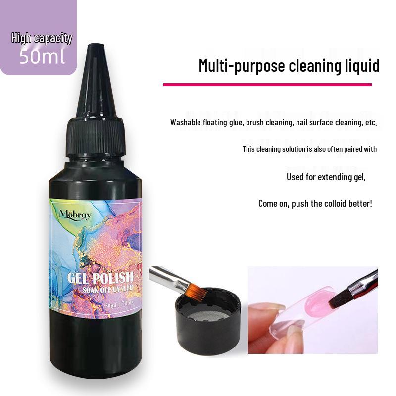 

Portable 50ml Nail Art Cleaning Liquid and Washable Pen Cleaning Water 50ml