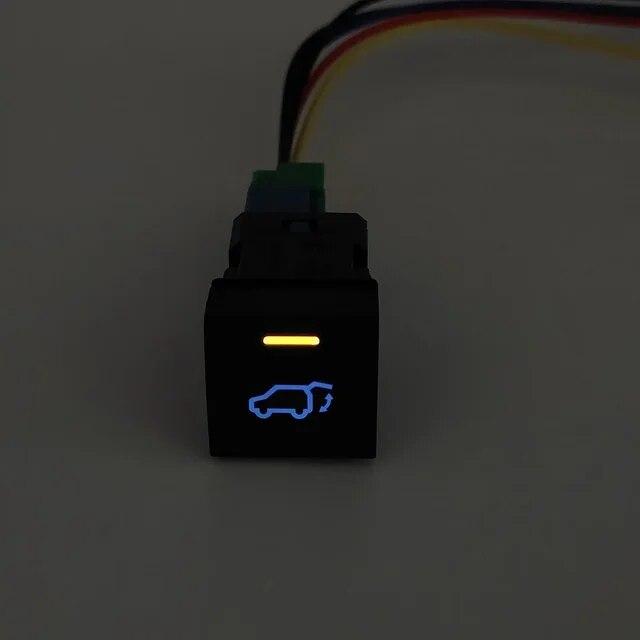 Car LED Light Radar Steering Wheel Heating Rearview Mirror Control Switch Button For Toyota Camry Corolla 2018 Rav4
