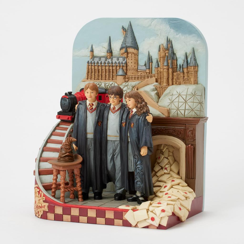 JIM SHORE Harry Potter Trio Castle Scene 6016707