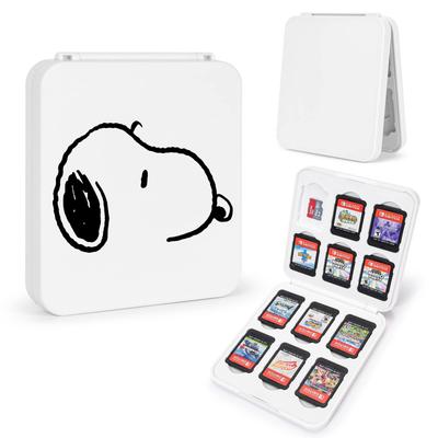 Dlseego Switch Game Card Nintendo Switch Card Storage 12 Switch Cards and 12 SD Soft Case with Game Card Portable and White Case, Case, Cards,