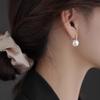 Pearl Earrings Female Light Luxury Wind Fashion Design Simple Pearl Earrings for Women Suitable for Birthday Party Gifts Senior Sense of Earrings