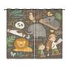 Curtain Animal Illustration Adventure Curtain Digital Printing Blackout Curtain No Punching