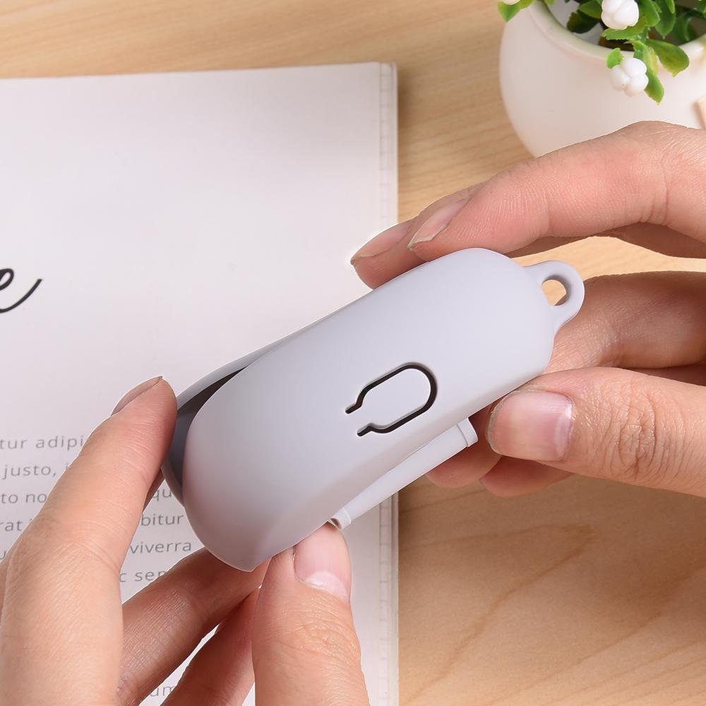 For Bose Ultra Open Earbuds Silicone Case Wireless Earphone Anti-Scratch Protective Cover with Carabiner