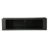 New for Stereo Radio Universal Car Double 1 Din Dash Cup Holder Storage Box Plastic