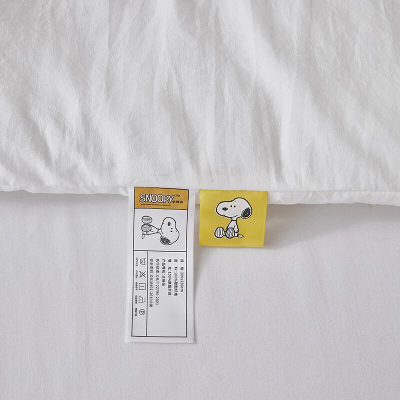 Snoopy Travel Washed Cotton Winter Quilt