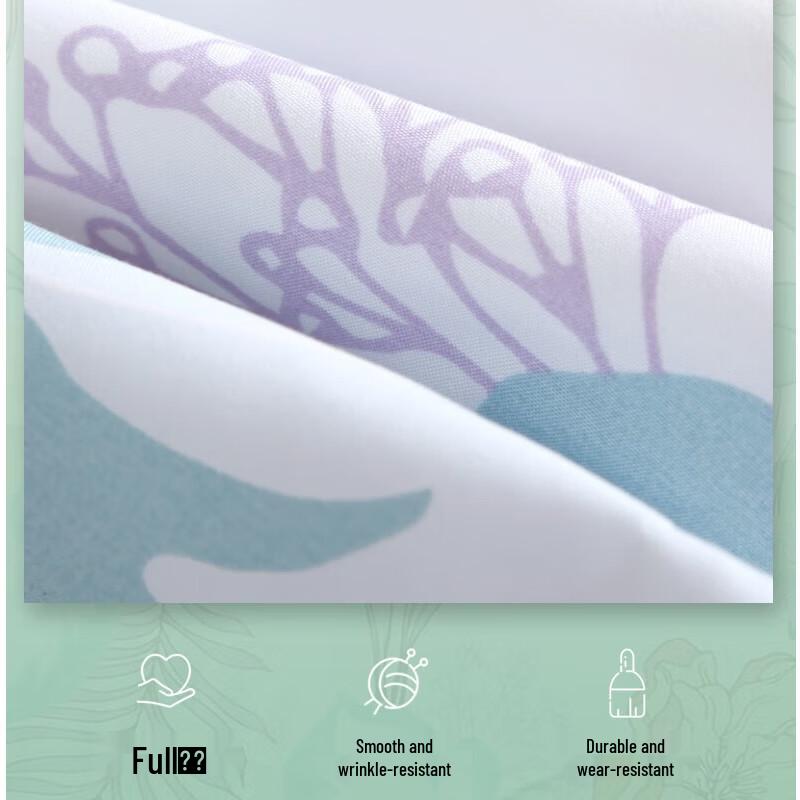 FUANNA Printed Seven-Hole Fiber Summer Quilt