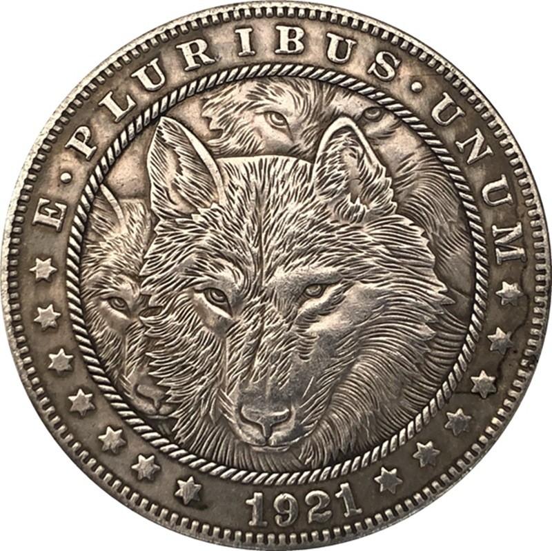 1 PC 1881 Wanderer Foreign Trade Commemorative Coin Coin Diameter 38MM