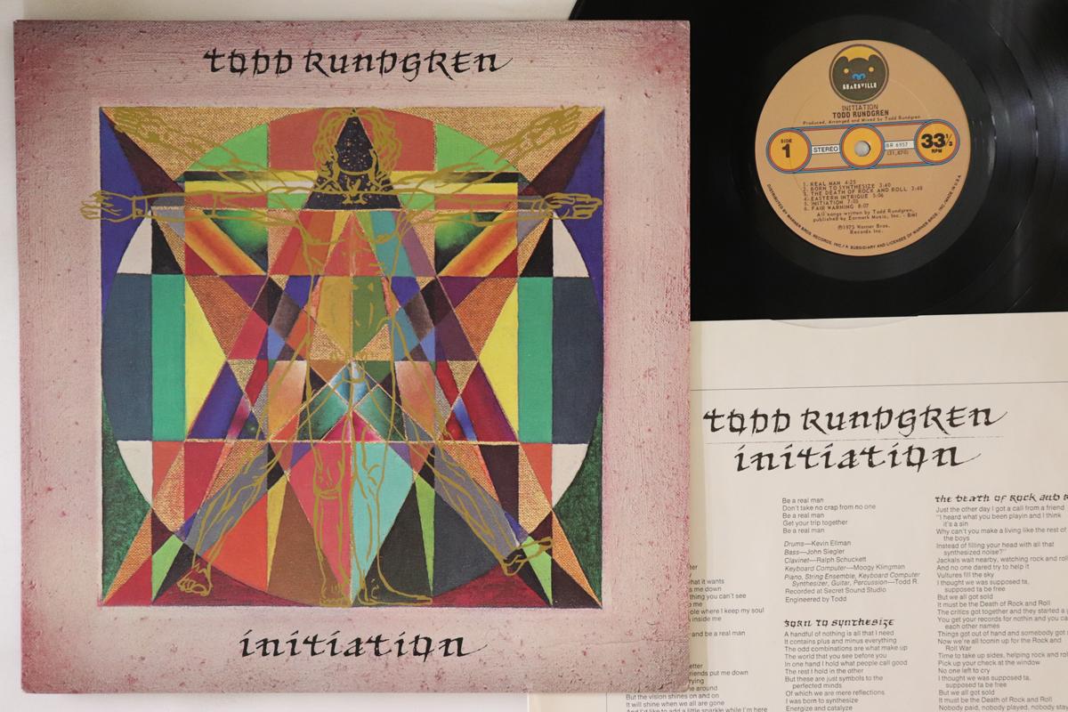

LP Record TODD RUNDGREN - Initiation BR6957 BEARSVILLE 1975 US Rock Used