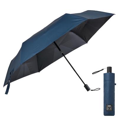 Toffy Sunmaster Instant UV Automatic Open/Close Umbrella, Suitable for Sunny and Rainy Days, Foldable, Shape Memory, Quick Folding, One-Push Button, H