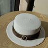 Women New Summer Straw Hat Retro Top Hat Women's Sunshade Beach Hat Jazz Hat