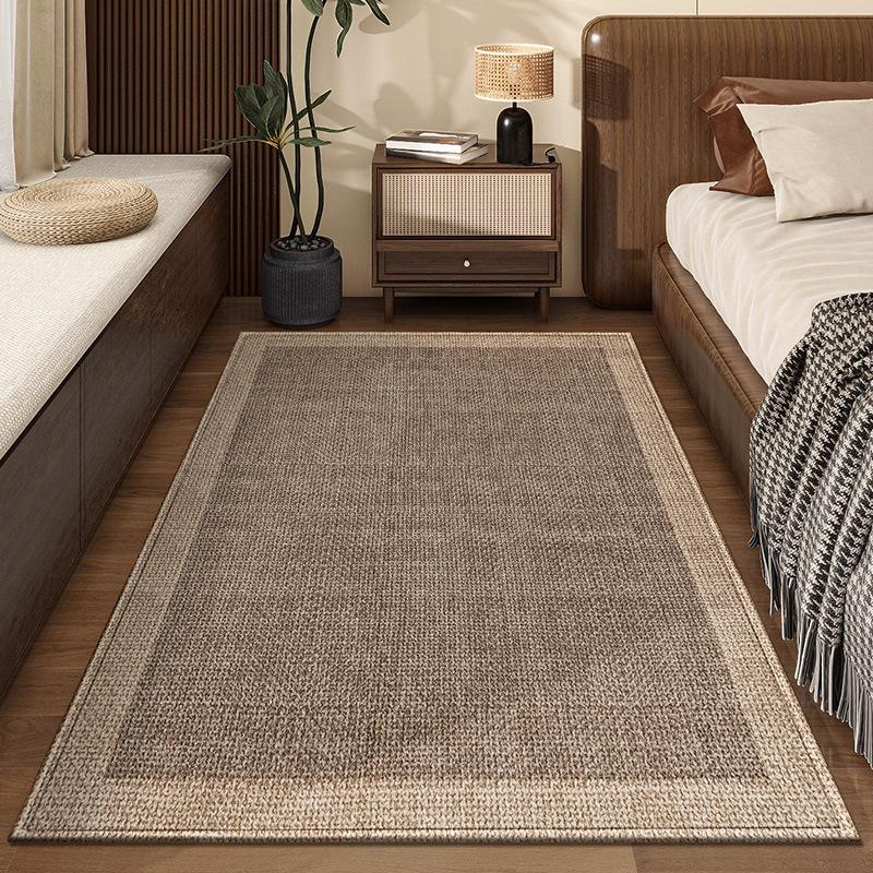 Bedroom Carpet Easy To Maintain Chinese Classical Style Dirt Resistant Carpet Household Bedside Carpet