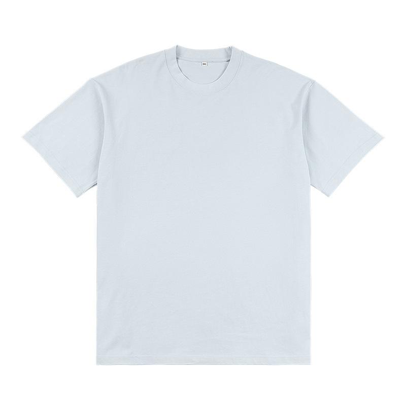 Herr | 240g Högkvalitativ Ren Bomull Casual Mångsidig T-shirt för Både Män och Kvinnor, Snabbtorkande Andningsbar Bas T-shirt