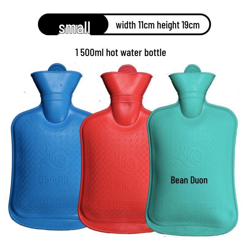 

Утолщенная взрывобезопасная резиновая грелка - Герметичная пробка, старомодная грелка для постели, горячий компресс