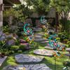 1/2Pcs Peacock Solar Outdoor Lights Auto On/Off Waterproof