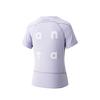 Anta Short Sleeve Knitted T-Shirt Summer 2026 Women tops Cool-Purple 962625106-3