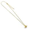 Harry Potter Golden Snitch Gold Tone Necklace