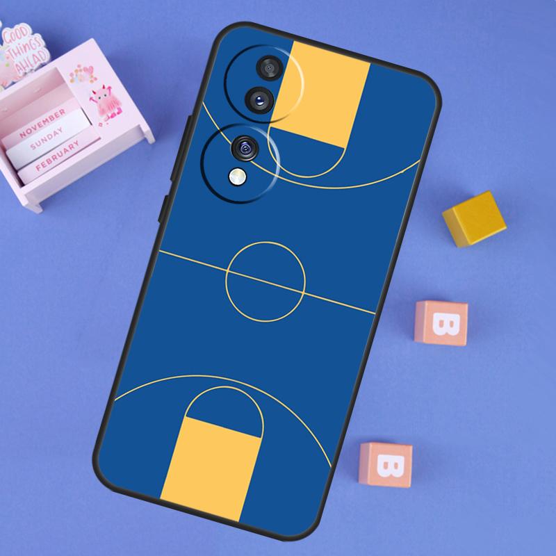 Basketball Court Case For Honor Win RT 400 200 Pro 50 70 90 X9a X9b X9c X9d X8b X8c Magic 8 Pro 6 7 Lite Cover