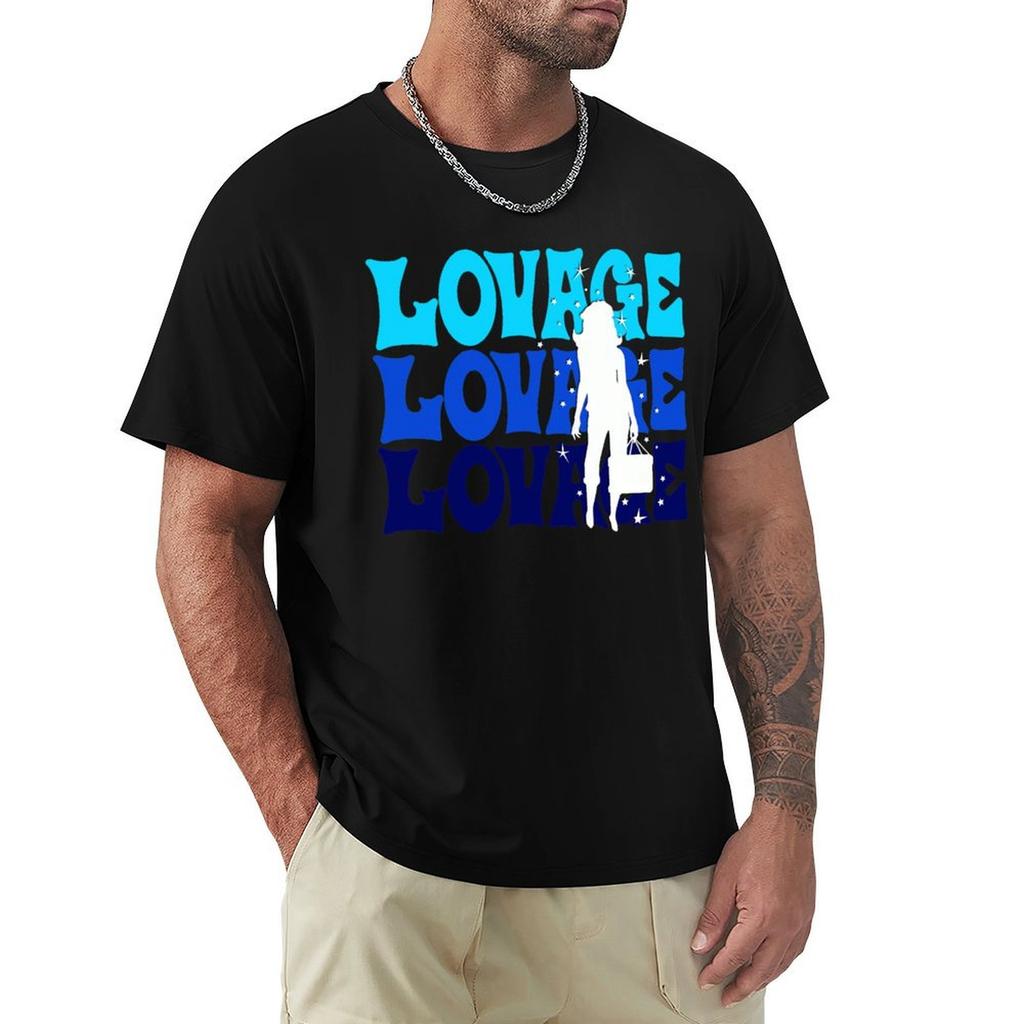 Lovage T-Shirt graphic t shirt vintage anime figures mens white t shirts
