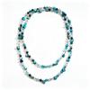 Shell Crystal Agate Irregular Natural Stone Beaded Long Stacked Sweater Chain Personalized High-End Necklace
