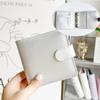 New PU Photo Album Loose-leaf Silver color Photocard Holder Wear Resistant Waterproof Name Card Book for Idol Small Card