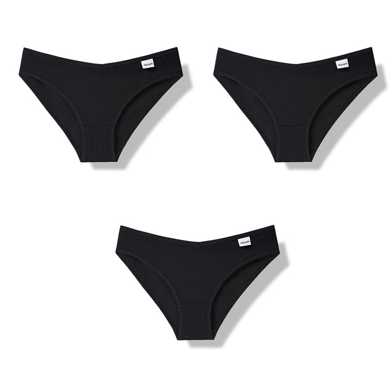 3PCS/se New Cotton Sexy Panties for Women Underpants Briefs Underwear Plus Size Pantys Lingerie