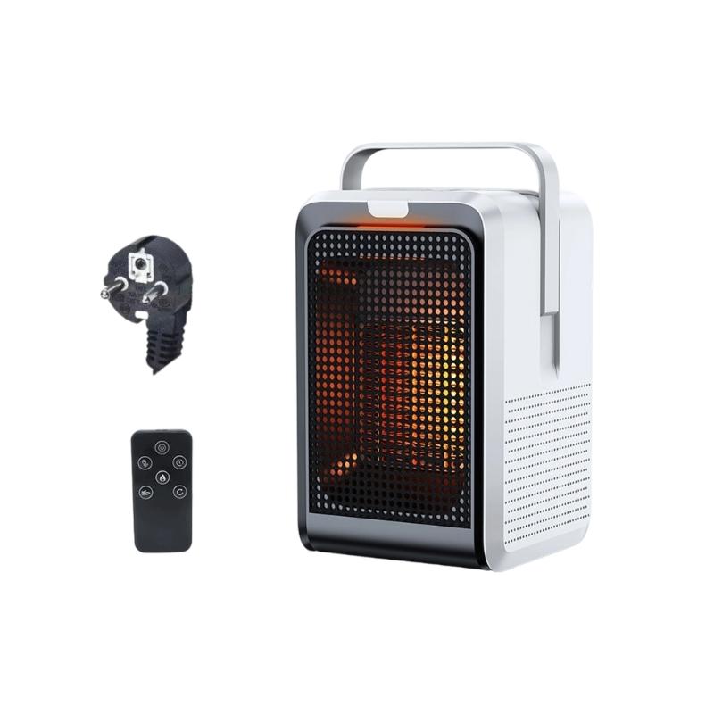  220V Electric Heater Warm Blower Portable Desktop Household Heating Stove Radiator Warmer Machine for Winter Home