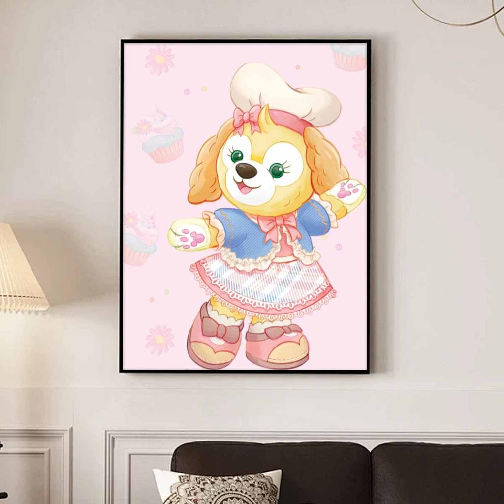 DIY Diamond Painting Little Chef Puppy Cross Stitch Kit Mosaic Art Diamond Painting Full Circle Diamond Home Decoration