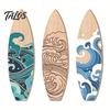 Seaside Style Ornaments 3 Pcs Summer Surfboard Wall Decor, Wooden Beach Signs, Coastal Rustic House Decor Theme Art Hanging Decorations for