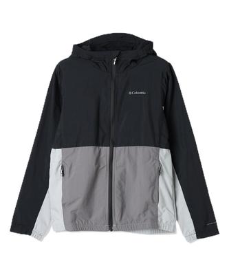 Item Tarver Trail Windbreaker SB5666 Black Grey City Grey XXS Size [Columbia] Kids'