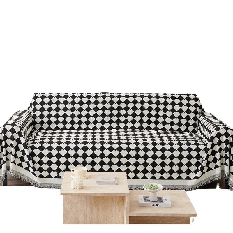 Sofa Cover Cloth Towel All Seasons Universal Cushion Blanket One-piece Sofa Cover Non-slip Cover Towel Full Cover Cushion