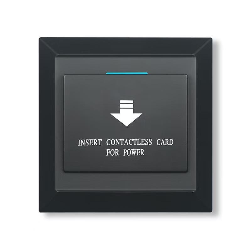 Weichuang Smart Hotel Room Card Power Switch – Low/High Frequency Inductive Power-Saving Wall Switch