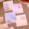 Little Prince Theme Creative Convenience Sticker, Tearable Sticker, Pink Fairy Tale Style Student Office Memo
