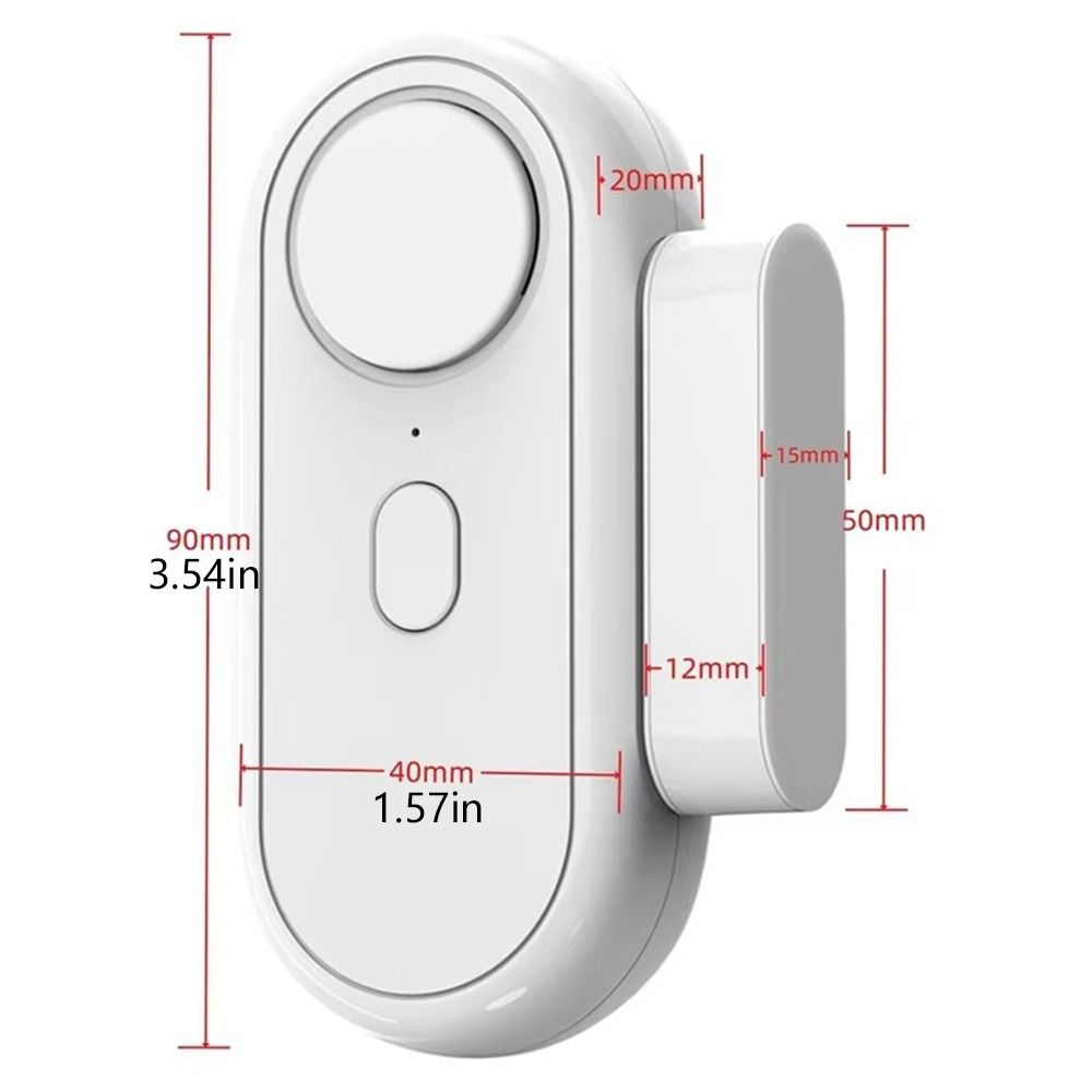 Multifunctional Door Window Alarm Wireless Closing Beep Reminder  for Home Anti-Theft/Doorbell