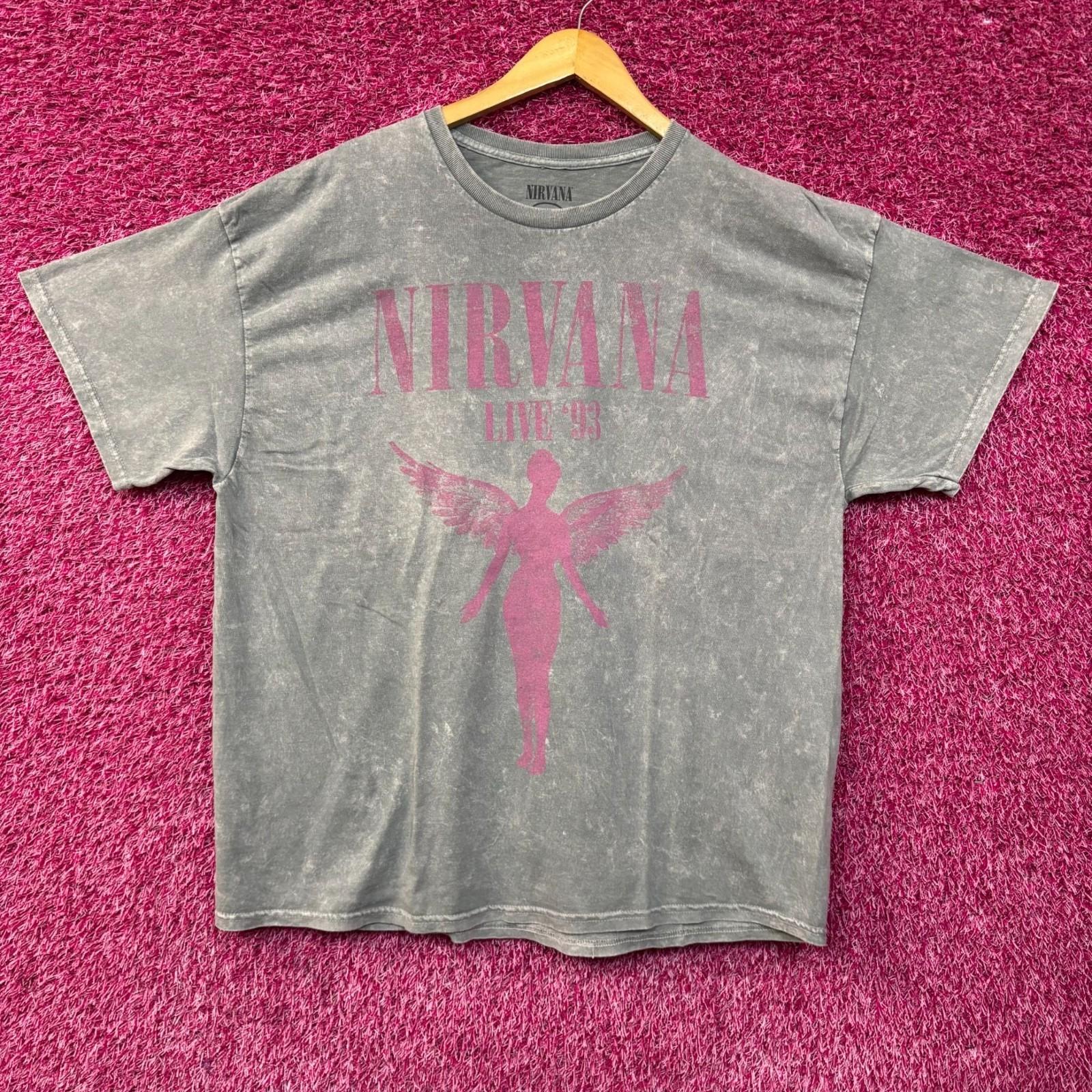Nirvana In Utero Album Cover Graphic Design T-Shirt 2XL L