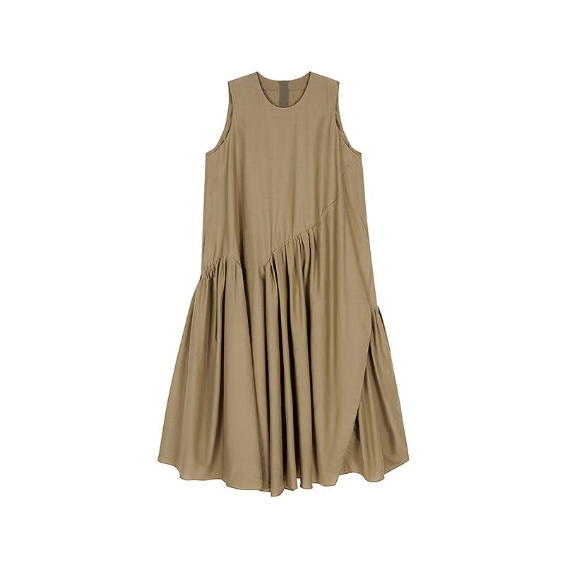 JNBY 2025 Summer Sleeveless A-Line Dress