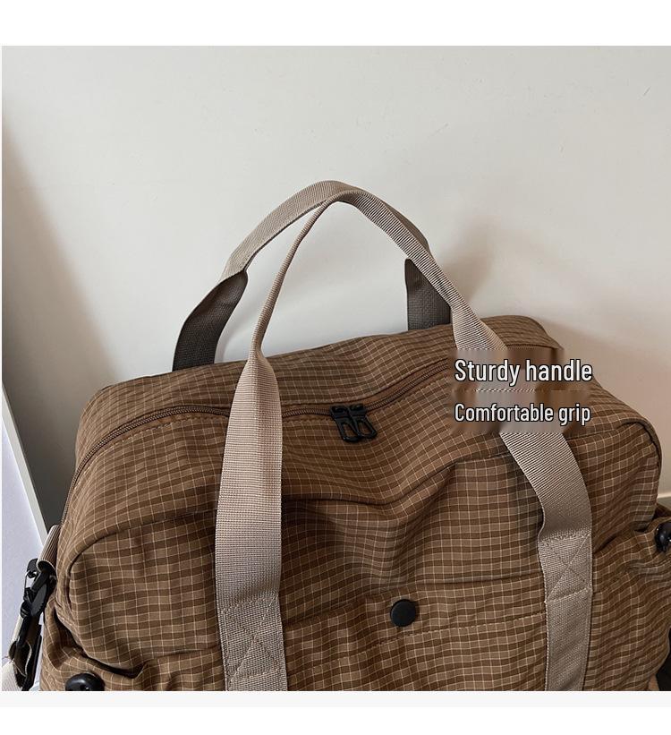 Large Capacity Unisex Travel Bag - Dry/Wet Separation, Suitable for Business and Gym.