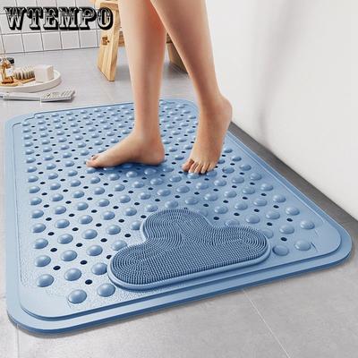 Badezimmer rutschfeste Matten Duschraum Badezimmer Badematten Kinder Anti-Fall-Fußmatten Umweltschutz TPE-Massage-Fußmatten