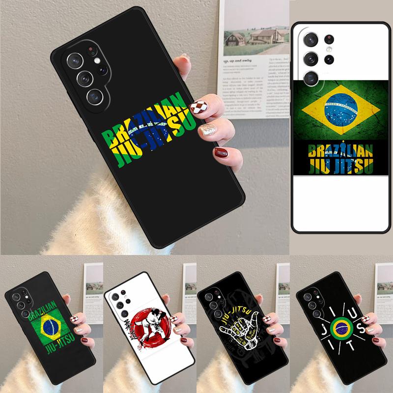 BJJ Brazilian Jiu Jitsu print Phone Case for Samsung Galaxy note 10 pro S26 Ultra S23 S24 FE S25 S21 S22 PLUS shockproof Cove