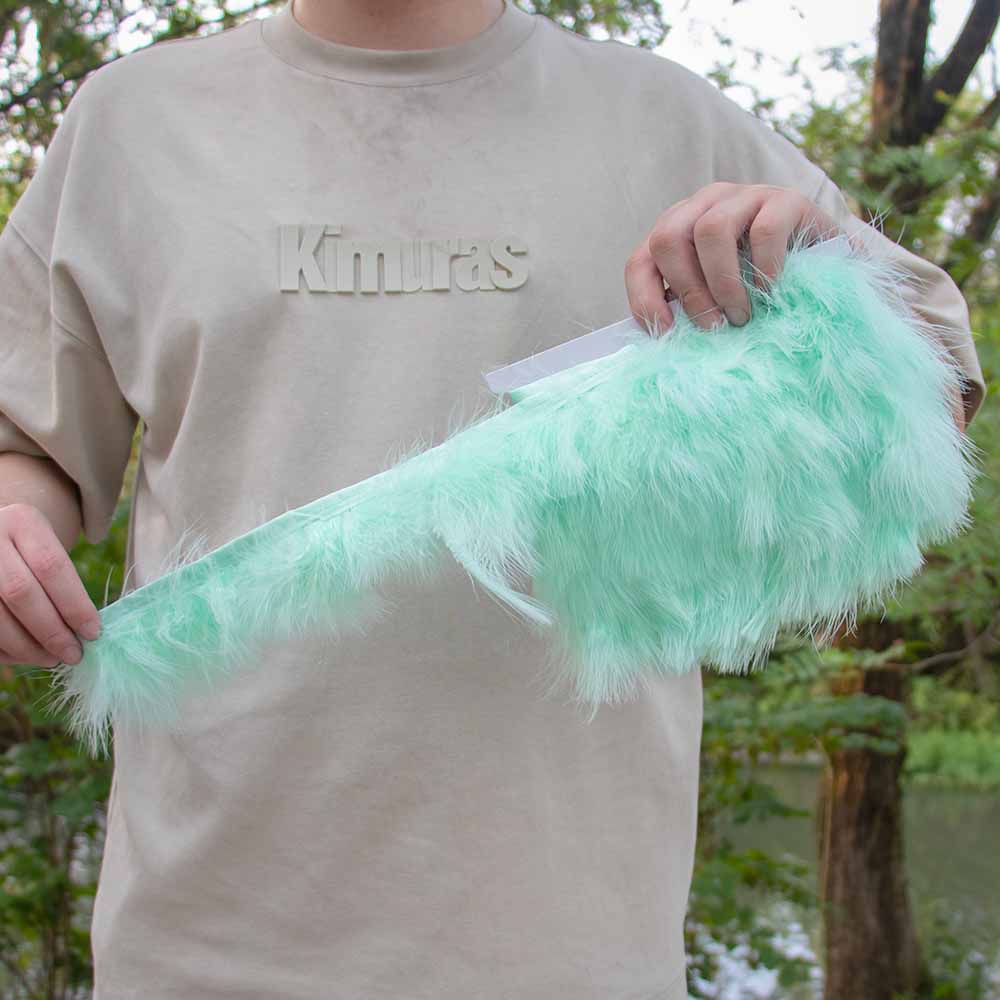 1M Weiche Truthahnfedern Besatz Fransen 8-10cm Weiß Marabu Feder für DIY Nähen Kleidung Bänder Hochzeitsfeier Kleid Dekoration