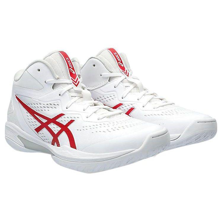 Asics Zapatillas Unisex Gelhoop V15 Blanco Rojo Clásico 1063A063-104