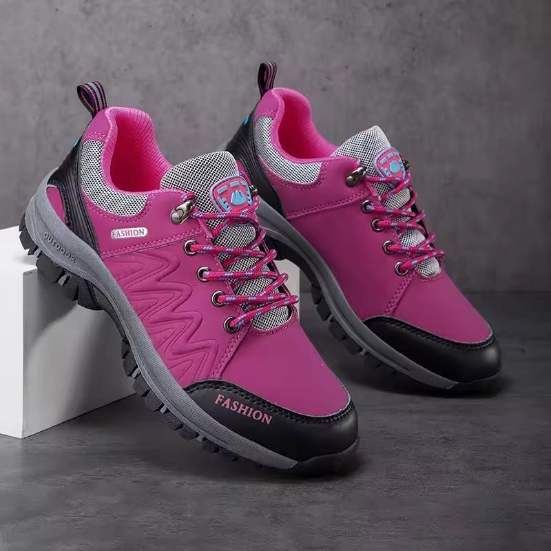 Women's Comfortable Thick Soled Shoes Especially Mesh Anti Slip Durable Walking Shoes Outdoor Activities Hiking Travel Sneakers
