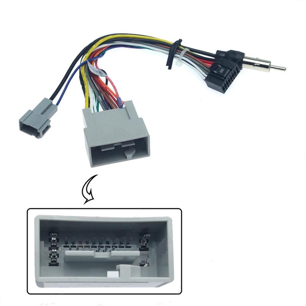 16Pin Stereo Radio Player Wire Harness For Honda Fit 2014-2017 Honda City Greiz