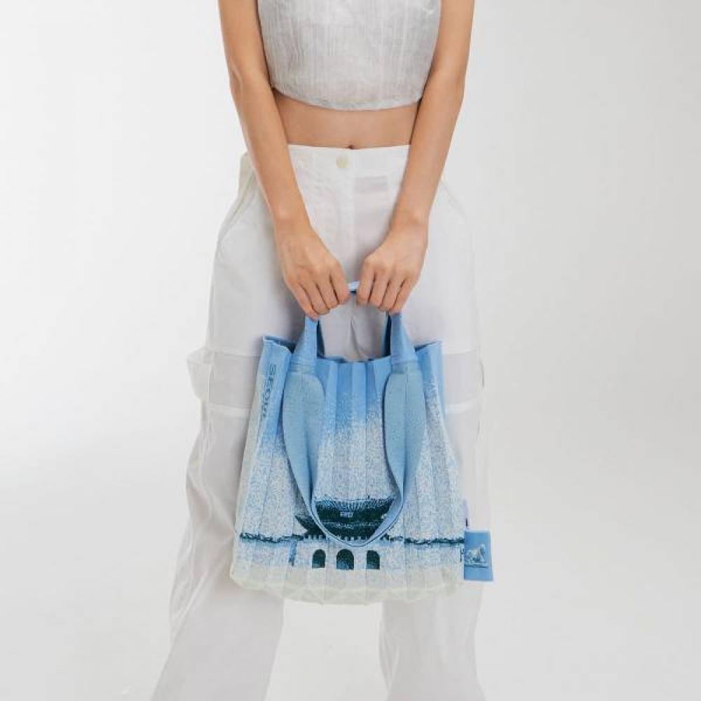 Pleatsmama Shopper Bag Seoul Edition Ocean Sky Two Way