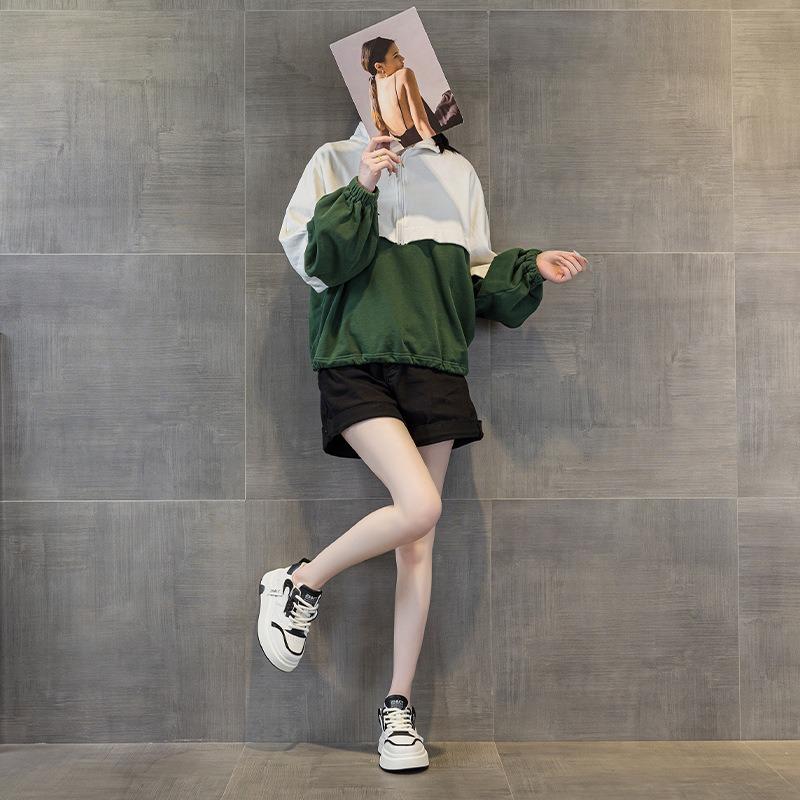 9979 leather high-top shoes children's new versatile autumn and winter platform sports and leisure shoes