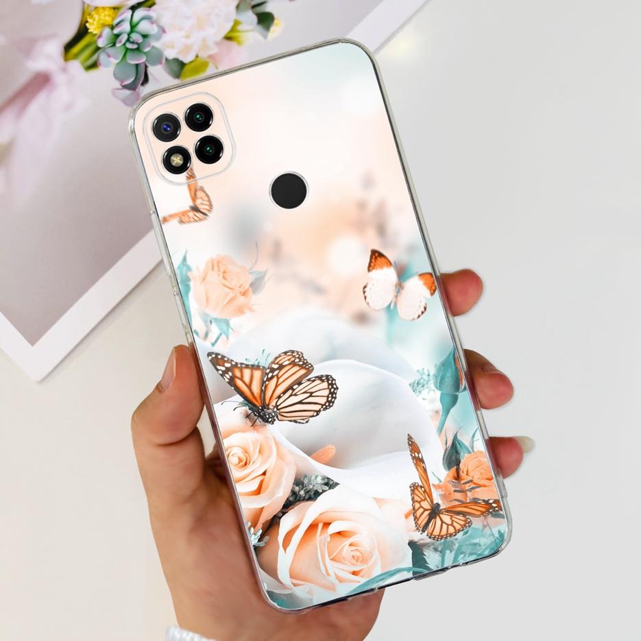 For Xiaomi Redmi 9C Case Cute Spaceman Soft Silicone Phone Case For Xiaomi Redmi 9C NFC 9 C Redmi9C Back Cover 6.53'' Funda Capa