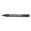 CELLO Perma Mark Permanent Marker Black Ink 1.3mm Tip Pack Of 10 For Office School Home Writing And Labeling Use