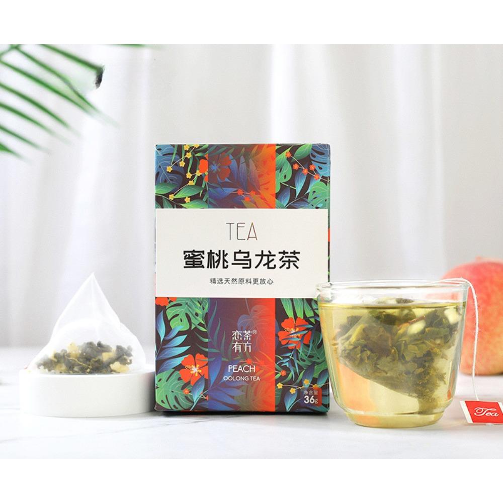 White Peach Oolong Tea 60g 15 Bags Natural Herbal Energy Drink for Men Women