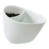 1pc Tilted Tea Infuser Mug Creative Ceramic Tea Cup for Office Employees Business Gifts 350ml Strainer Durable Elegant