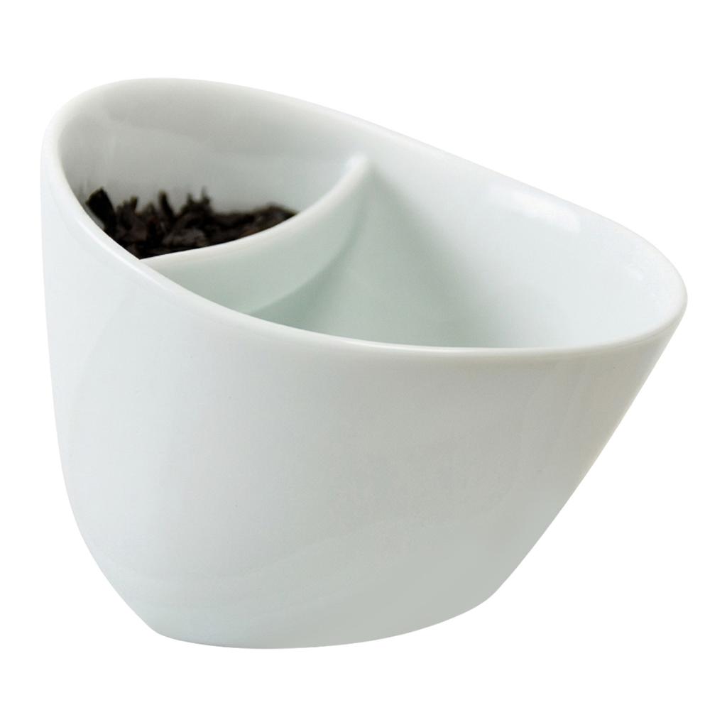 1pc Tilted Tea Infuser Mug Creative Ceramic Tea Cup for Office Employees Business Gifts 350ml Strainer Durable Elegant