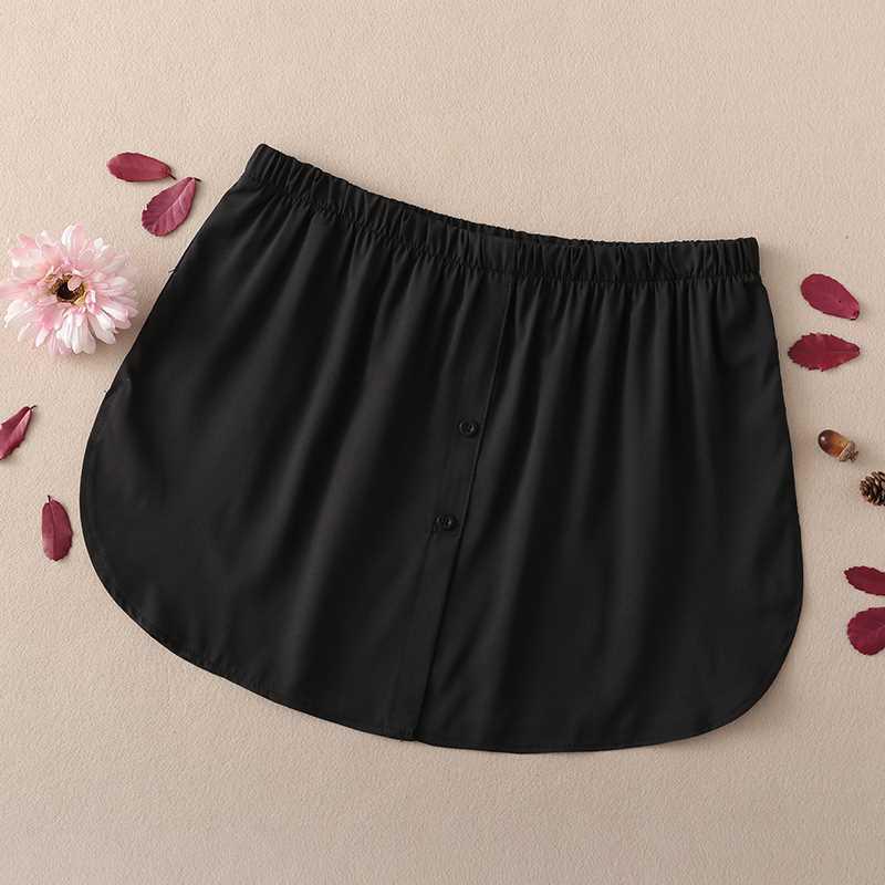 

Women s Winter Layered Hoodie with Hip-Covering Skirt Edge Extra Large